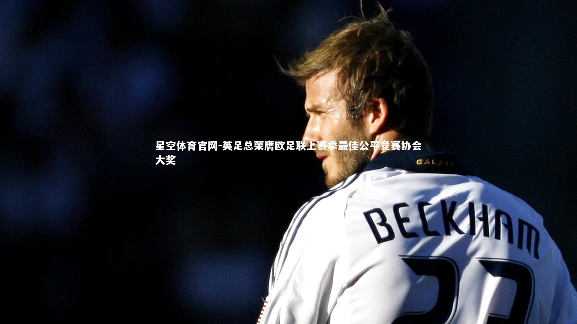 英足总荣膺欧足联上赛季最佳公平竞赛协会大奖